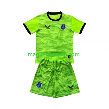 Completo Calcio Everton FC Portiere Bambino Divisa Prima 2026-2027 Completo Calcio Everton FC Portiere Bambino Divisa Prima 2026-2027
